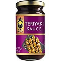 Los mejores  - Tai Hua - Salsa Teriyaki - Perfecta para Marinar Parrilladas de Carne- Auténtica Receta Oriental - Producto de Malasia…